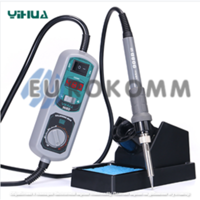 Паяльна станція портативна YIHUA 908D з дисплеєм, 18W(Max:130W), 90-480°C