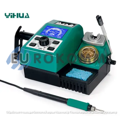 Паяльная станция YIHUA 982, 4 канала памяти, 40Вт, 90-450°C, прецизионный паяльник C210