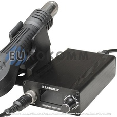 Термоповітряна мікропаяльна станція HandsKit STM858 OLED, з дисплеєм, 700W, 100-550°C