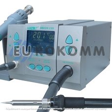 Паяльна станція 2в1 HandsKit 862DW (паяльник+фен), OLED дисплей, AC-220W