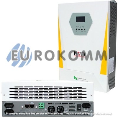 Инвертор гибридный ProFix 24V, 3KW(макс.6KW) с солнечним контроллером MPPT 60A