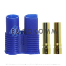Гнездо питания Amass EC5(F), 2-х. контактное, синее