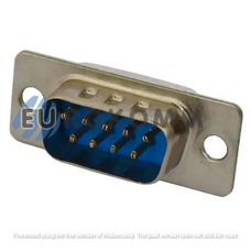 Штекер DB-9pin монтажный, под пайку
