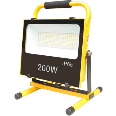 Прожектор аккумуляторный светодиодный (SMD), переносной, 200W, 7.4V, 8000mAh, IP65