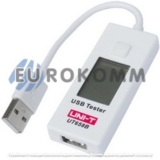 Тестер USB UT658B, (струм, ємність, напруга) з кабелем, UNI-T
