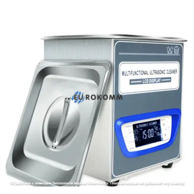 Ультразвуковая ванна Jeken TUC-13, LCD дисплей, 1.3л, 70Вт, метал. корпус