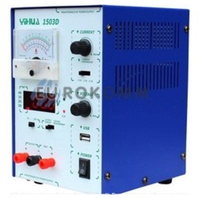  Лабораторный блок питания YIHUA 1503D, 15B, 3A