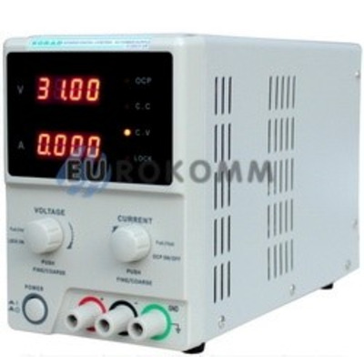 Лабораторный блок питания Korad KD3005D, 30B, 5A
