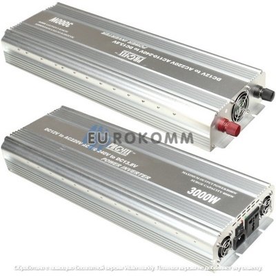 Инвертор 12V в 220V ProFix CH-3000W (макс.6000W) с зарядкой 10A