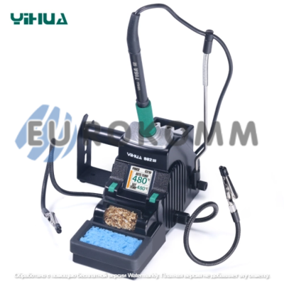 Паяльна станція YIHUA 982 III з жалом C210, 40Вт, 200-450°C, 220V