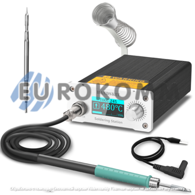 Паяльная станция HandsKit T245 OLed дисплей, 200W, 100-500°C, БП 24V 6A