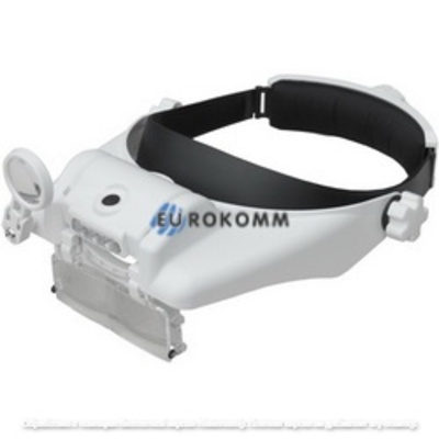 Лупа бінокулярна MG8100-S, Led, 1,5х 2Х 8X 3,5Х 9,5Х 11,5Х