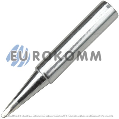 Жало к паяльнику Hakko 900M-1.6D, никелированное, диам.-6,5мм (внутр. 4мм), длина-42мм, в упаковке