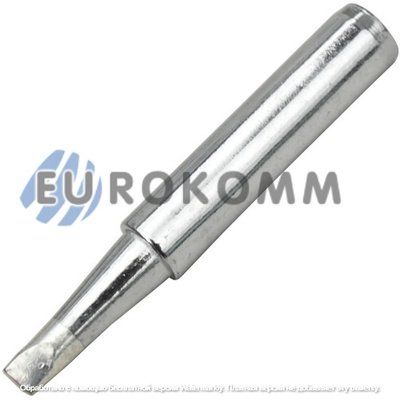 Жало к паяльнику Hakko 900M-3.2D, никелированное, диам.-6,5мм (внутр. 4мм), длина-42мм, в упаковке