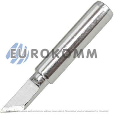 Жало к паяльнику Hakko 900M-K, никелированное, диам.-6,5мм (внутр. 4мм), длина-42мм, в упаковке