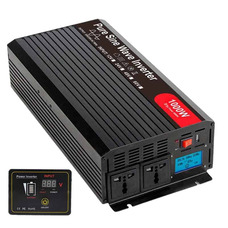 Инвертор c чистой синусоидой 48V в 220V ProFix MNDZ-4K/48-4000W без зарядки, LCD дисплей