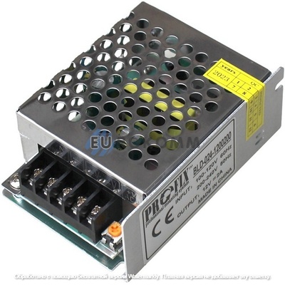 Блок питания Profix 12V, 2A, 24Вт, негерметичный, металлический корпус