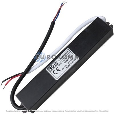 Блок питания Profix 12V, 5A, 60Вт, герметичный, металлический корпус
