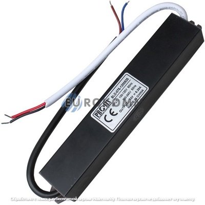 Блок питания Profix 12V, 6.25A, 75Вт, герметичный, металлический корпус