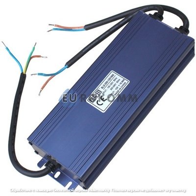 Блок питания Profix 12V, 16.66A, 200Вт, герметичный, металлический корпус