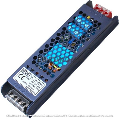Блок питания Profix 12V, 30A, 360Вт, узкий, негерметичный, металлический корпус
