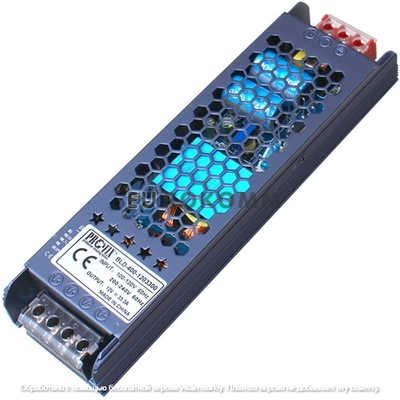 Блок питания Profix 12V, 33.3A, 400Вт, узкий, негерметичный, металлический корпус