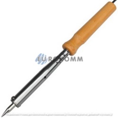 Паяльник ZD-WD-100W, с деревянной ручкой 100W, 220V, Zhongdi