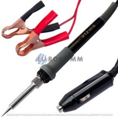 Паяльник HandsKit 912 35W, 12V, c питанием от прикуривателя/аккумулятора, HandsKit
