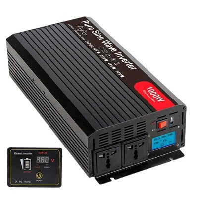 Инвертор c чистой синусоидой 48V в 220V ProFix MNDZ-4K/48-4000W без зарядки, LCD дисплей