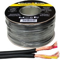 Кабель аудио-видео Sound Stream 2x0.20 мм² /40 OFC CU плоский черный 100м Кабель аудио-видео Sound Stream 2x0.20 мм² /40 OFC CU плоский черный 100м