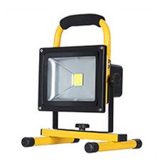 Прожектор аккумуляторный светодиодный (COB), переносной, 20W, 3.7V, 4000mAh, IP65