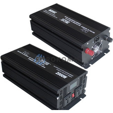 Инвертор c чистой синусоидой 12V / 220V ProFix MNDZ-2K/12-2000W зарядка/UPS, LCD дисплей