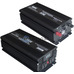 Инвертор c чистой синусоидой 12V / 220V ProFix MNDZ-2K/12-2000W зарядка/UPS, LCD дисплей