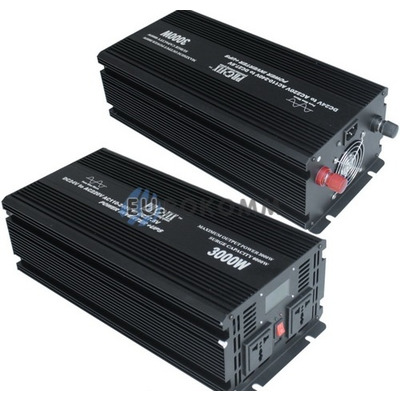 Инвертор c чистой синусоидой 12V / 220V ProFix MNDZ-3K/12-3000W зарядка/UPS, LCD дисплей