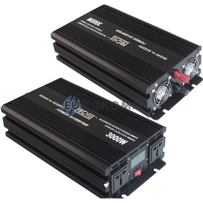 Инвертор 24V в 220V ProFix 3000W (макс.6000W) + LCD, без зарядки