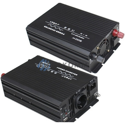 Инвертор 12V в 220V, KSC-500W(макс.1000W) c зарядкой 10A+ ATS функция