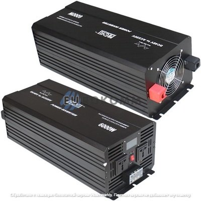 Инвертор c чистой синусоидой 48V / 220V ProFix MNDZ-6K/48-6000W без зарядки, LCD дисплей