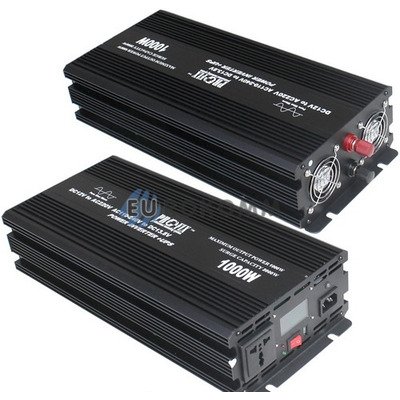 Инвертор c чистой синусоидой 12V / 220V ProFix MNDZ-1K/12-1000W зарядка/UPS, LCD дисплей