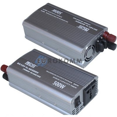 Инвертор 12V в 220V ProFix 500W (макс.1000W)  без зарядки