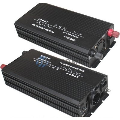 Инвертор 12V в 220V, KSC-1000W(макс.2000W) c зарядкой 10A+ ATS функция