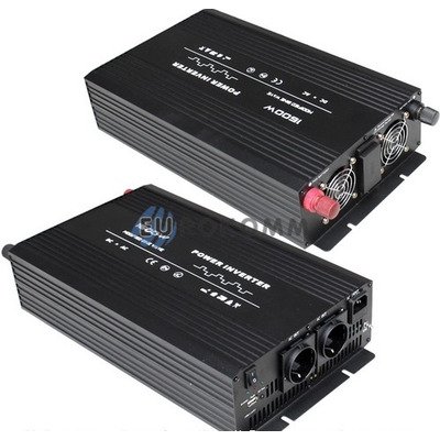Инвертор 12V в 220V, KSC-1500W(макс.3000W) c зарядкой 20A+ ATS функция