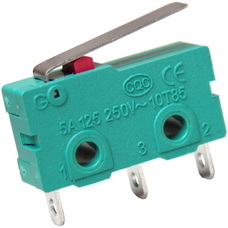 Микропереключатель Daier KW4-Z2F, 3pin, 5A 250V