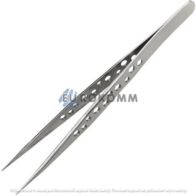 Пинцет радиотехнический HandsKit ESD-11, прямой, длина 140мм