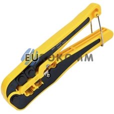 Клещи обжимные универсальные RJ-9 (4p4c), RJ-11 (6p4c), RJ-12 (6p6c), RJ-45 (8p8c) эконом (HT-N5684P1)