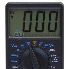 Цифровий мультиметр DT700C великий дисплей (зі звуком+температура)