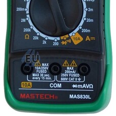 Цифровий мультиметр Mastech MAS830L