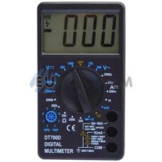Цифровой мультиметр DT700D большой дисплей (со звуком)
