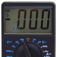 Цифровой мультиметр DT700D большой дисплей (со звуком)