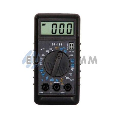 Цифровой мультиметр DT182 карманный
