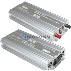 Инвертор 12V в 220V ProFix CH-2000W (макс.4000W) с зарядкой 10A